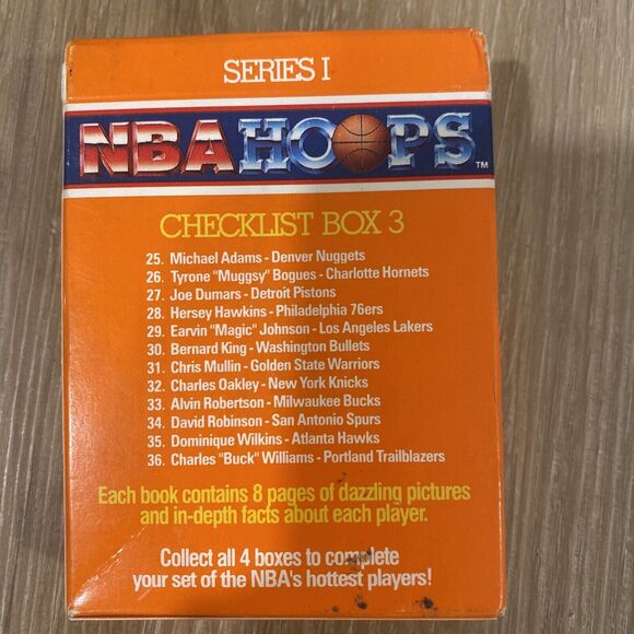 NBA Hoops Collect A Books Series I - 12 Mini Books - Box 3 Orange - Picture 6 of 8